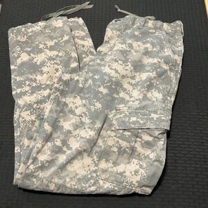 Propper Cargo Pants Mens 31x31 Gray Camo Army Combat Canvas Workwear Casual